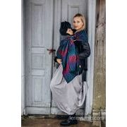 LENNY LAMB RING SLING (60% BAVLNA, 28% MERINO, 8% HEDVÁBÍ, 4% KAŠMÍR) - PEACOCK'S TAIL - BLACK OPAL - STANDARD 1,8 M - LENNYLAMB RING SLING{% if kategorie.adresa_nazvy[0] != zbozi.kategorie.nazev %} - ŠÁTKY{% endif %}