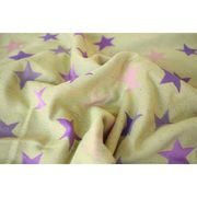 YARO STARS ULTRA YELLOW PURPLE CONFETTI - YARO SLINGS - ŠÁTKY