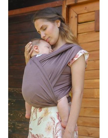 Neko elastický šátek - Taupe