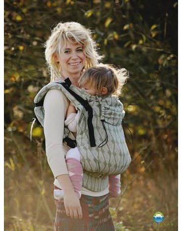 Little Frog XL Toddler nosítko - Green Pines