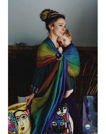 Little Frog ring sling - Inky Agate - M (2,1 m)