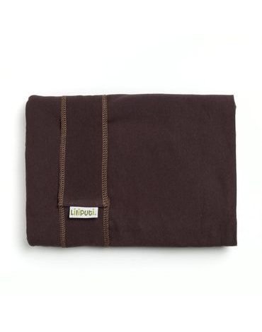 Liliputi elastický šátek classic line - brown hazel