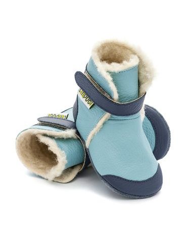 Liliputi capáčky Eskimo blue