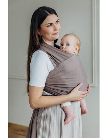 LennyLamb elastický šátek - Mocha - 5m