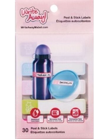 Mabel´s Labels samolepící pink 24ks