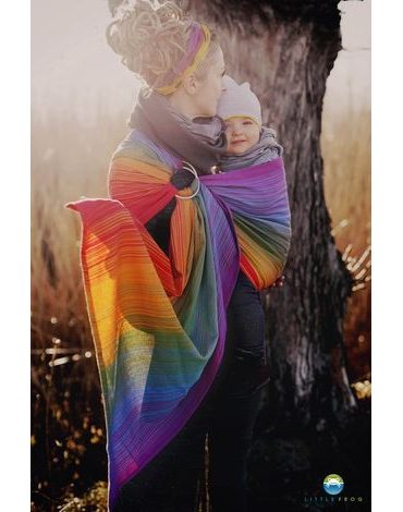 Little Frog ring sling - Scarlet Agate - size S (1,7 m)