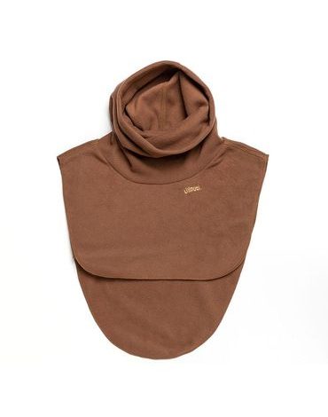 Liliputi fleece nákrčník Caramel