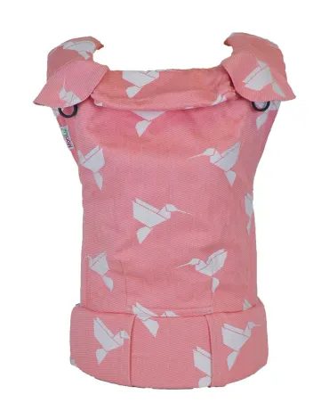 MoniLu UNI nosítko - Colibri Coral + slintáčky