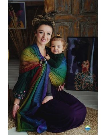 Little Frog ring sling - Inky Agate - S (1,7 m)
