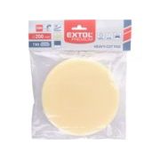 EXTOL PREMIUM KOTOUČ LEŠTÍCÍ PĚNOVÝ, T80, ŽLUTÝ, ⌀200X30MM, SUCHÝ ZIP ⌀180MM, 8804518 - PRO LEŠTIČKY - PŘÍSLUŠENSTVÍ