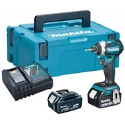 MAKITA DTD154RTJ - AKU RÁZOVÝ ŠROUBOVÁK 1/4" LI-ION LXT 18V/5,0AH, MAKPAC - RÁZOVÝ UTAHOVÁK 18V - AKU NÁŘADÍ