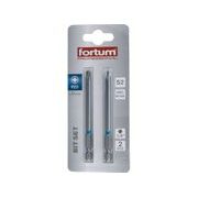 FORTUM HROT KŘÍŽOVÝ POZIDRIV, SADA 2KS, PZ 3X90MM, S2, 4741323 - STANDARDNÍ BITY PZ - PŘÍSLUŠENSTVÍ