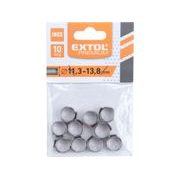 EXTOL PREMIUM SPONA NA HADICI, 10KS, ⌀13,8MM, INOX, 8865171 - HADICOVÉ SPONY - PNEU NÁŘADÍ