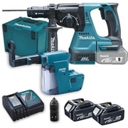 MAKITA DHR243RTJW - AKU KOMBINOVANÉ KLADIVO LI-ION LXT 18V/5,0AH,MAKPAC - AKU VRTACÍ A BOURACÍ KLADIVA - AKU NÁŘADÍ