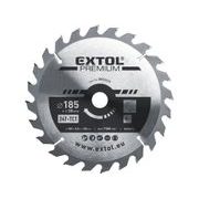 EXTOL PREMIUM KOTOUČ PILOVÝ S SK PLÁTKY, O 185X3,0X20MM, 24T, 8803225 - PRŮMĚR 170, 180 A 185{% if kategorie.adresa_nazvy[0] != zbozi.kategorie.nazev %} - PŘÍSLUŠENSTVÍ{% endif %}