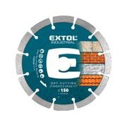 EXTOL INDUSTRIAL KOTOUČ DIAMANTOVÝ ŘEZNÝ SEGMENTOVÝ GRAB CUT, SUCHÉ ŘEZÁNÍ, O 150X22,2X2,3MM, 8703033 - DIA KOTOUČ 150 MM{% if kategorie.adresa_nazvy[0] != zbozi.kategorie.nazev %} - PŘÍSLUŠENSTVÍ{% endif %}