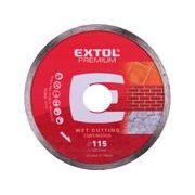 EXTOL PREMIUM KOTOUČ DIAMANTOVÝ ŘEZNÝ CELOOBVODOVÝ - MOKRÉ ŘEZÁNÍ, O 115X22,2X2MM, 108731 - DIA KOTOUČ 115 MM{% if kategorie.adresa_nazvy[0] != zbozi.kategorie.nazev %} - PŘÍSLUŠENSTVÍ{% endif %}