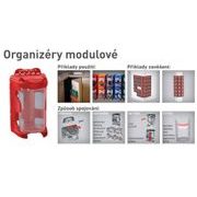 ORGANIZÉR MODULOVÝ PŘENOSNÝ, BASIC 8 MODULŮ, PP, 78900 - ORGANIZÉRY NA NÁŘADÍ - PŘÍSLUŠENSTVÍ