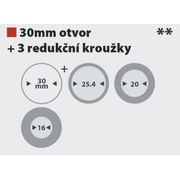 KREATOR KRT020433 PILOVÝ KOTOUČ NA DŘEVO 315MM, 100T - PRŮMĚR 255 - 270, 300 - 355 - PŘÍSLUŠENSTVÍ