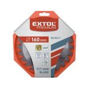 EXTOL PREMIUM KOTOUČ PILOVÝ S SK PLÁTKY, O 160X2,6X30MM, 24T, 8803214 - PRŮMĚR 150, 160 A 165 - PŘÍSLUŠENSTVÍ