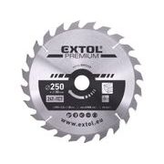 EXTOL PREMIUM KOTOUČ PILOVÝ S SK PLÁTKY, O 250X3,0X30MM, 24T, 8803240 - PRŮMĚR 230, 235, 240 A 250{% if kategorie.adresa_nazvy[0] != zbozi.kategorie.nazev %} - PŘÍSLUŠENSTVÍ{% endif %}