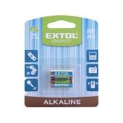 EXTOL ENERGY BATERIE ALKALICKÉ, 2KS, 12V (23A), 42017 - BATERIE AA, AAA, 9V ... - DŮM A DOMÁCNOST, ELEKTRO..