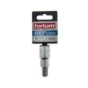 FORTUM HLAVICE ZÁSTRČNÁ 1/2" IMBUS, H 10, L 55MM, 4700610 - ZÁSTRČNÉ HLAVICE - RUČNÍ NÁŘADÍ