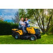 RIWALL PRO RLT 92 HRD TRAVNÍ TRAKTOR 92 CM SE ZADNÍM VÝHOZEM A HYDROSTATICKOU PŘEVODOVKOU - ZAHRADNÍ TRAKTOR 1-VÁLEC - ZAHRADA