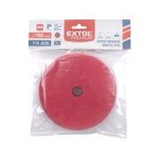 EXTOL PREMIUM KOTOUČ LEŠTÍCÍ PĚNOVÝ, ORBITÁLNÍ, T10, ČERVENÝ, ⌀150X25MM, SUCHÝ ZIP ⌀127MM, 8804541 - PRO LEŠTIČKY - PŘÍSLUŠENSTVÍ