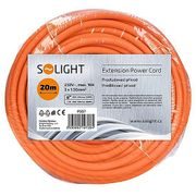 PRODLUŽOVACÍ PŘÍVOD 1Z, ORANŽOVÝ KABEL, SPOJKA, 20M, 3 X 1,5MM2, ORANŽOVÁ - PRODLUŽOVACÍ KABELY - PŘÍSLUŠENSTVÍ