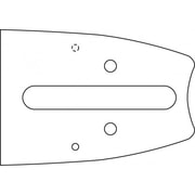 VODÍCÍ LIŠTA VERSACUT 18" (45CM) 3/8" 1,6MM 183VXLHD025 - VODÍCÍ LIŠTY ŘETĚZOVÉ PILY - ZAHRADA