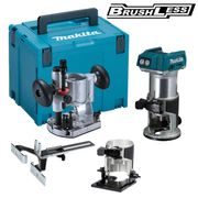 MAKITA DRT50ZJX2 - AKU KOMBINOVANÁ FRÉZKA S PŘÍSLUŠENSTVÍM LI-ION LXT 18V, BEZ AKU Z - AKU FRÉZKY{% if kategorie.adresa_nazvy[0] != zbozi.kategorie.nazev %} - AKU NÁŘADÍ{% endif %}