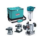 MAKITA RT0700CX2J - KOMBINOVANÁ FRÉZKA S PŘÍSLUŠENSTVÍM 700W,MAKPAC - HORNÍ FRÉZKY - ELEKTRICKÉ NÁŘADÍ