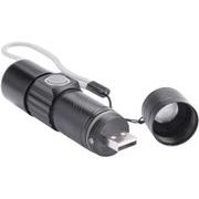 EXTOL LIGHT SVÍTILNA 150LM, ZOOM, USB NABÍJENÍ, XPE 3W LED, 43135 - KAPESNÍ SVÍTILNY A ČELOVKY - SVÍTIDLA