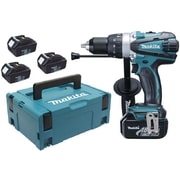 MAKITA DHP458RF3J - AKU PŘÍKLEPOVÝ ŠROUBOVÁK LI-ION 3XAKU 18V 3,0 AH,SYSTAINER - PŘÍKLEPOVÝ ŠROUBOVÁK 18V - 20V - AKU NÁŘADÍ