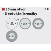 KREATOR KRT020504 PILOVÝ KOTOUČ UNIVERZÁLNÍ 210MM, 60T - PRŮMĚR 190, 200, 210 A 216 - PŘÍSLUŠENSTVÍ