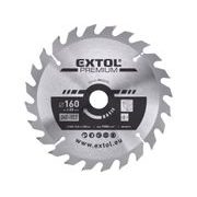 EXTOL PREMIUM KOTOUČ PILOVÝ S SK PLÁTKY, O 160X2,6X20MM, 24T, 8803213 - PRŮMĚR 150, 160 A 165{% if kategorie.adresa_nazvy[0] != zbozi.kategorie.nazev %} - PŘÍSLUŠENSTVÍ{% endif %}