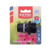 EXTOL PREMIUM ADAPTÉR 1" SYSTÉM, ABS, 8876519 - PLASTOVÉ SPOJKY - ZAHRADA