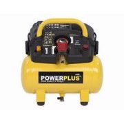 POWERPLUS POWX1721 KOMPRESOR 1100W 6L 8BAR BEZOLEJOVÝ - BEZOLEJOVÉ KOMPRESORY - PNEU NÁŘADÍ