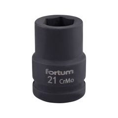 FORTUM hlavice nástrčná rázová 3/4", 21mm, L 52mm, 4703021
