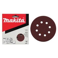 Makita P-43533 - papír brusný suchý zip 125mm 8 děr K40, 10ks = old P-00474