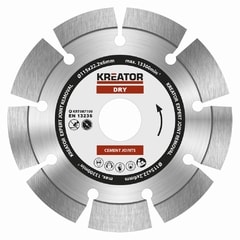 Kreator KRT087100 Diamantový kotouč brusný 115mm EXPERT 6mm SEGMENT