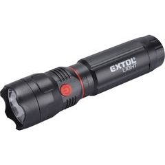 EXTOL LIGHT svítilna 100lm CREE + 150lm COB s magnetem, CREE 3W XPE LED, 3W COB, 43117