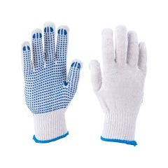 EXTOL CRAFT rukavice bavlněné s PVC terčíky na dlani, velikost 10", 99708