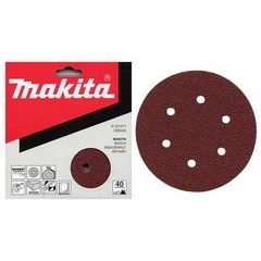 Makita P-37487 - papír brusný suchý zip 150mm 6 děr K60, 10ks
