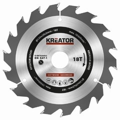 Kreator KRT020402 Pilový kotouč na dřevo 130mm, 18T