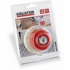 Kreator KRT150202 Brusný měděný kartáč M14 75mm