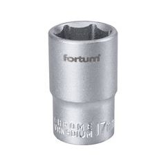 FORTUM hlavice nástrčná 1/2", 17mm, L 38mm, 4700417