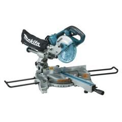 Makita DLS714NPT2 - Aku pokosová pila 190mm, Li-ion LXT 2x18V/5,0 Ah