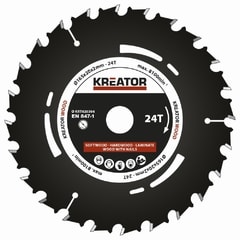 Kreator KRT020304 Pilový kotouč pro ponorné pily 165mm, 24T